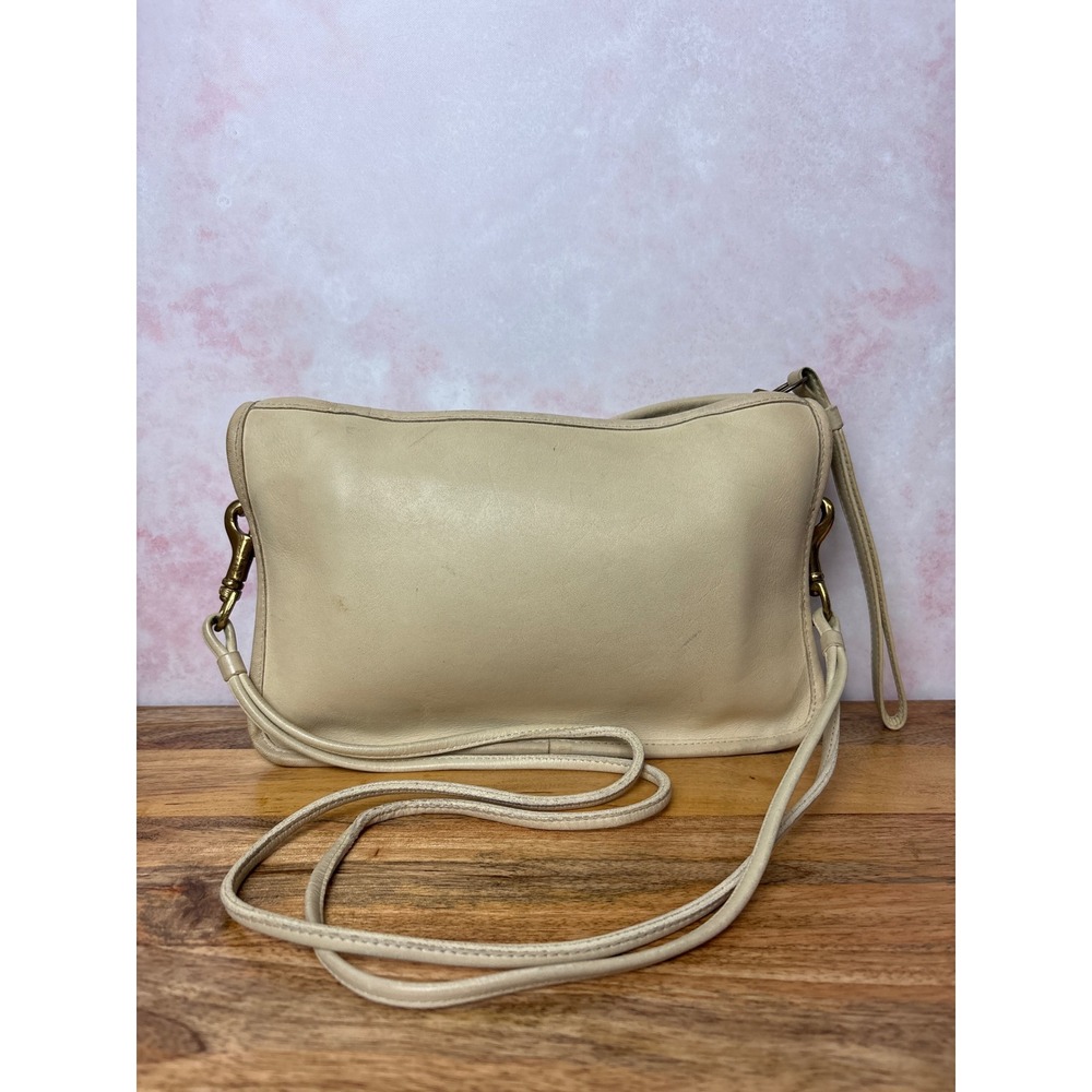 Vintage Coach Bone Basic Bag Bonnie Cashin NYC 020-0544